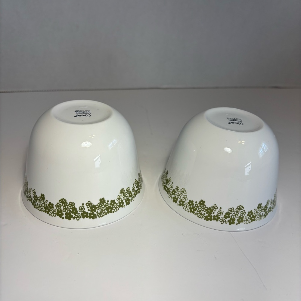 Corelle Spring Blossom Flat Cups Saucers Set Of 4 Crazy Daisy By Corning USA - Picture 7 of 14